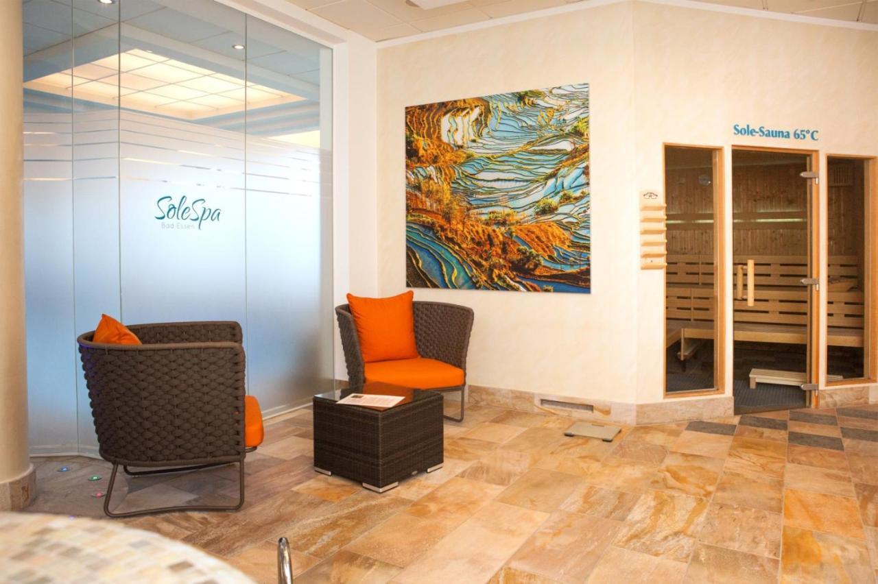 Luxurioeses Wellnes Apartment Bad Essen Exterior foto